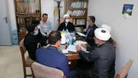 نشست معاون آموزشی دانشگاه با مدیر و اعضای هیات علمی گروه معارف اسلامی دانشگاه